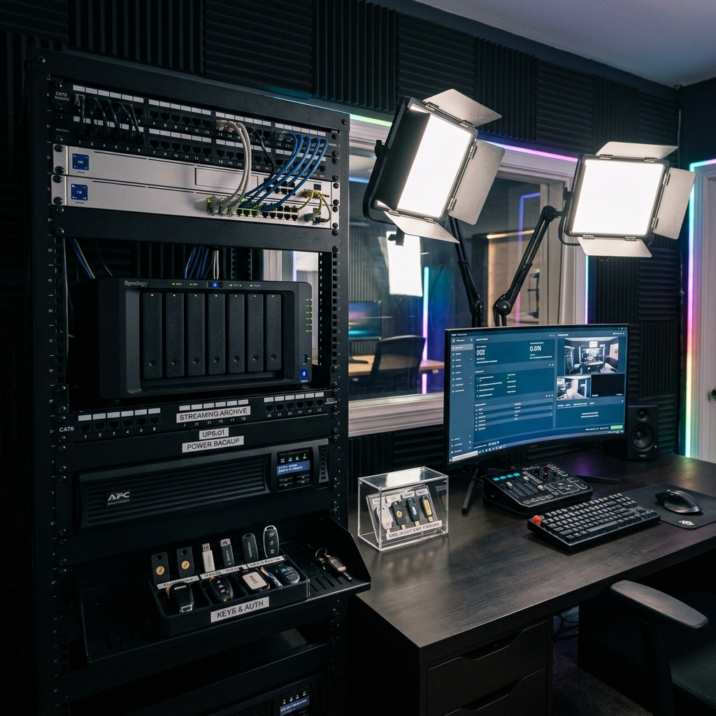 Creator / Streamer Security Room